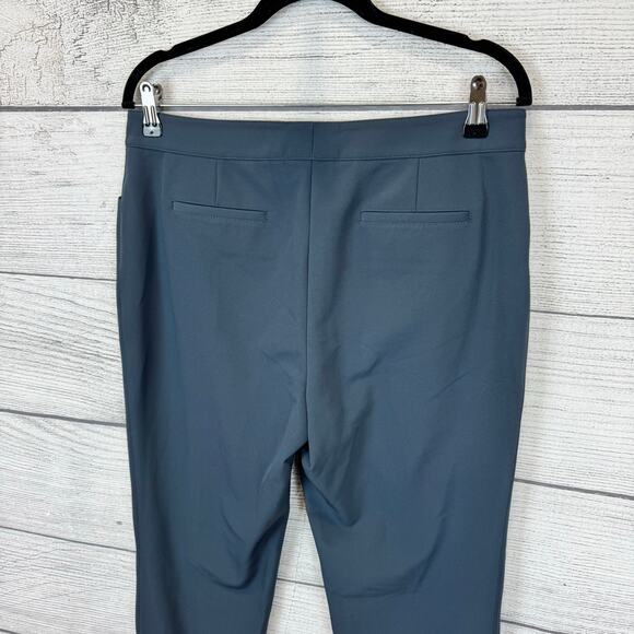 Lafayette 148 New York Women's Gray Waldorf Slim Ankle Pants Size 8 - Picture 5 of 9
